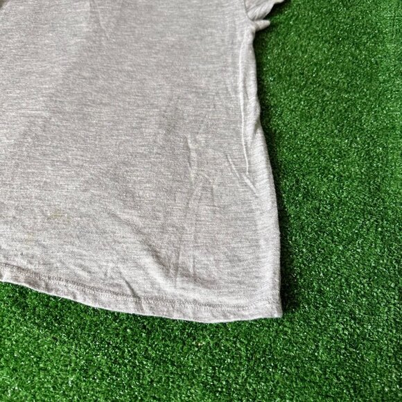 Justice Cap Sleeve Sneaker Graphic Heather Gray Tunic Style T-Shirt  Size 8 - Picture 11 of 14